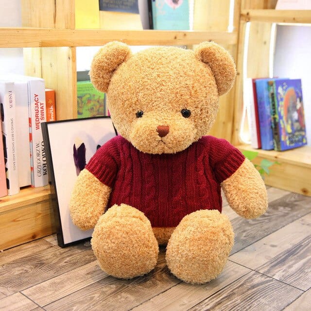 Bisous Nounours Beige/Rouge 2
