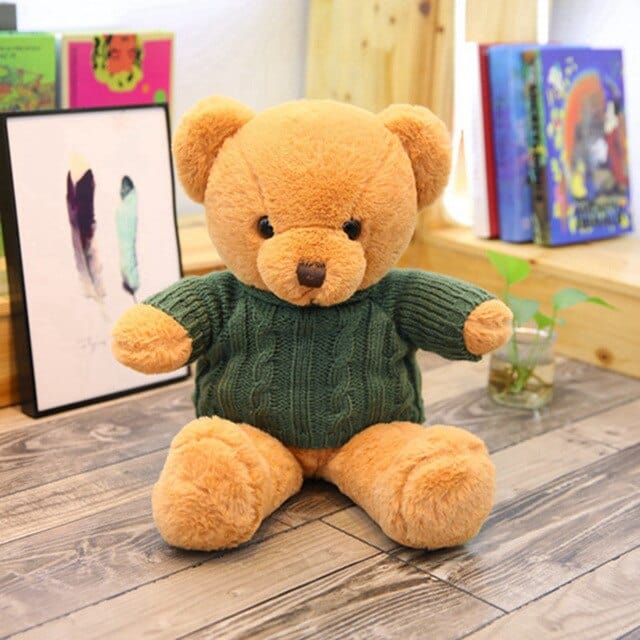 Bisous Nounours Beige/Vert