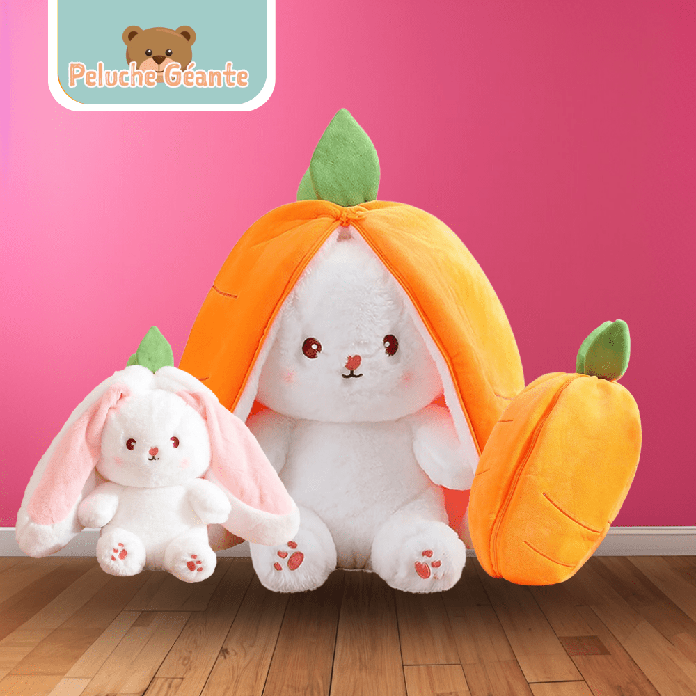 Bunny Buddies™ | Peluche Lapin Carotte Carotte / 18 cm