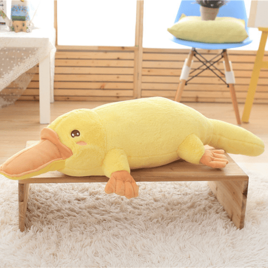 Canard coin coin en peluche ultra moelleux