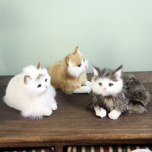 Chat En Peluche Comme Un Vrai - Patte-Douce™