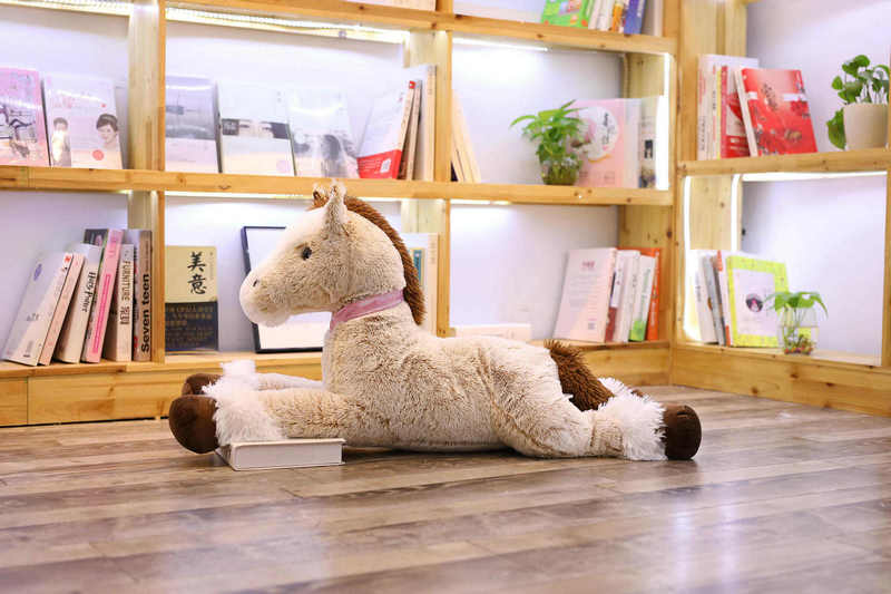 Cheval Peluche Géant - Tonnerre™ 120 cm