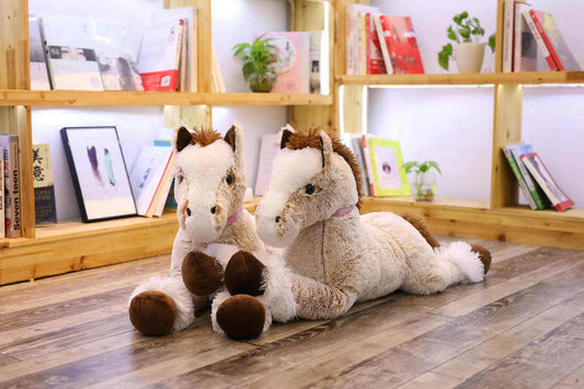 Cheval Peluche Géant - Tonnerre™ 120 cm