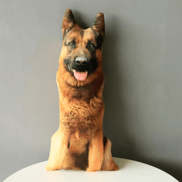 Chien en peluche ultra beau à la douce fourrure