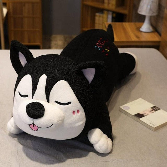 Chien Loup Peluche - Loupiot Mignon™ 80 cm