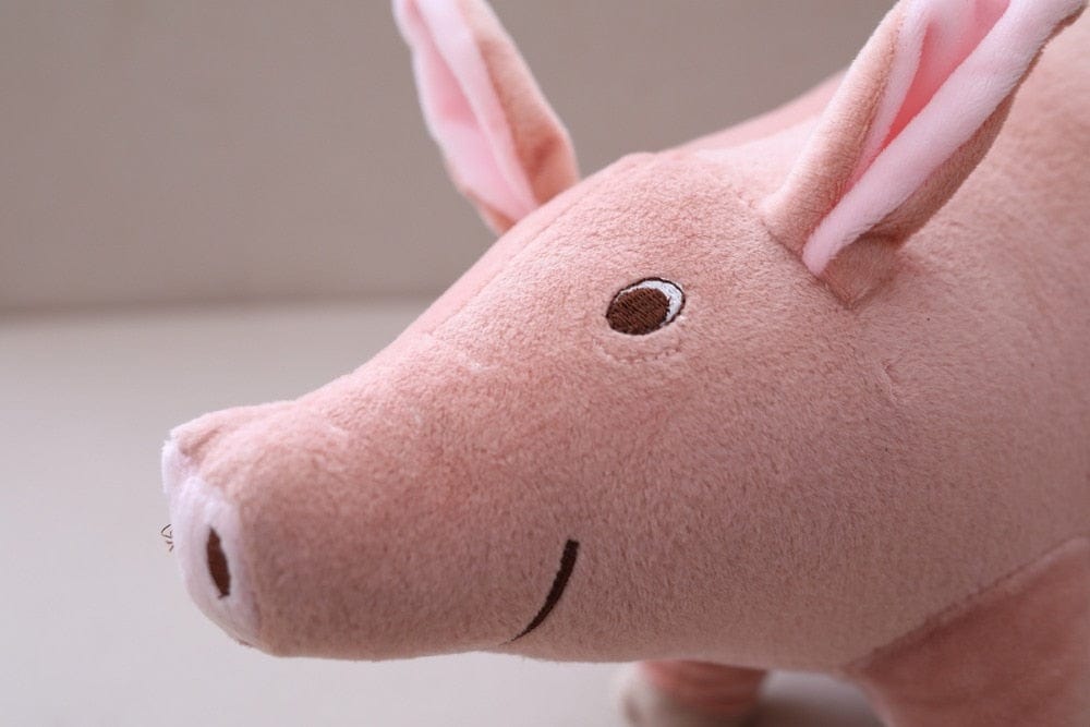 Cochon en peluche de compagnie