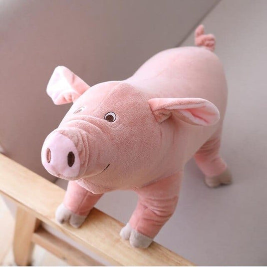 Cochon en peluche de compagnie