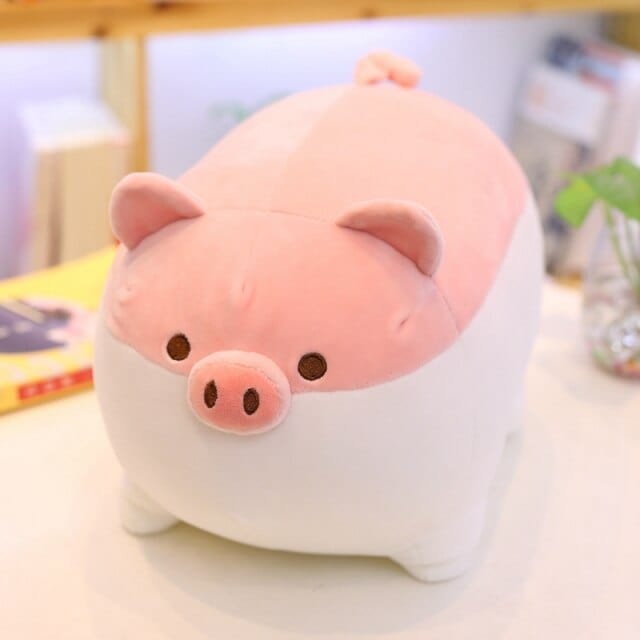 Cochon Peluche - Gribouille™ 40 cm / Rose