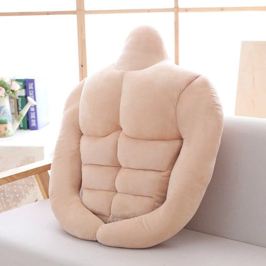 Corps musclé en peluche pour câlins