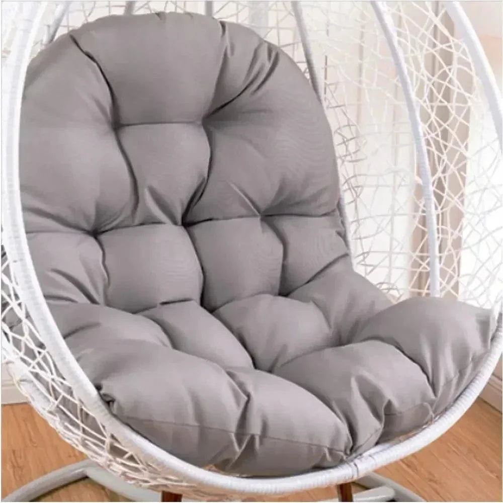 Coussin de Chaise Œuf 120×80 cm – Moelleux & Ergonomique Gris