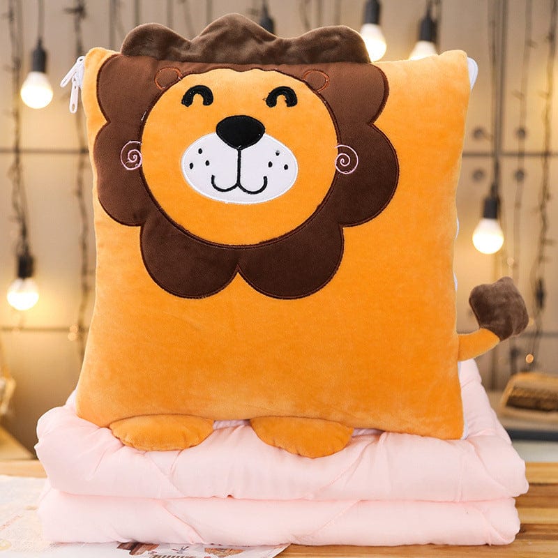 Coussin doudou doux lion Lion / 35 CM / Coussin