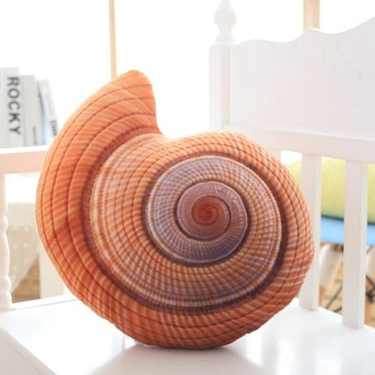 Coussin escargot symbole d’amitié et d'amour