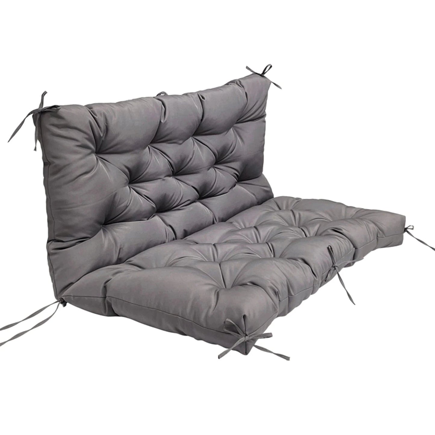 Coussin imperméable pour balançoire extérieure – 3 tailles, 8 attaches
