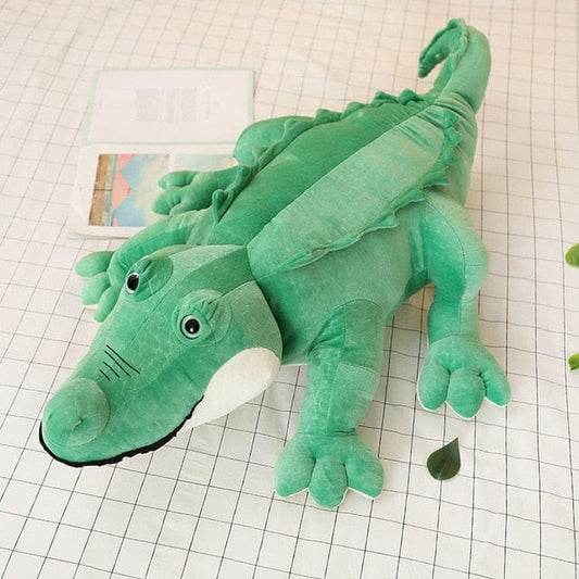 Crocodile en peluche sympathique