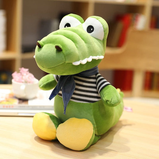 Crocodile Peluche Doudou - Gator™ 30 cm / Vert