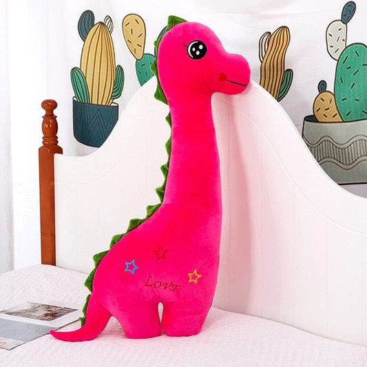 Dinorose en peluche géante ultra câline
