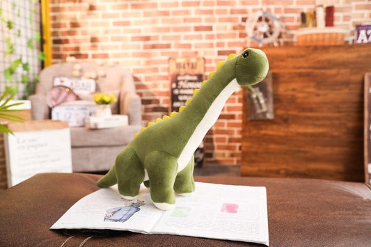 Dinosaure géant en peluche vert idéal pour cadeau