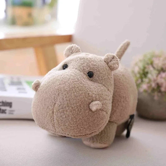Doudou Hippopotame Gris