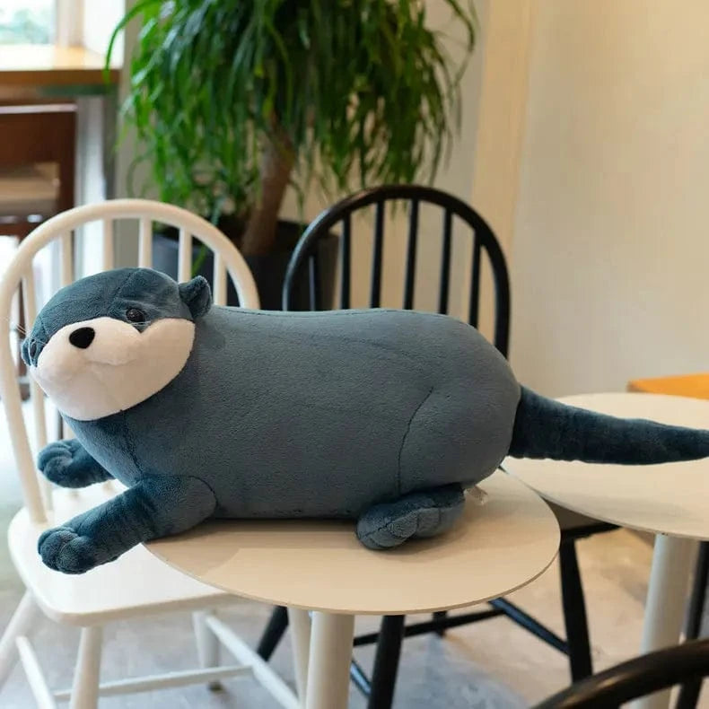 Doudou Loutre Bleu 40 cm