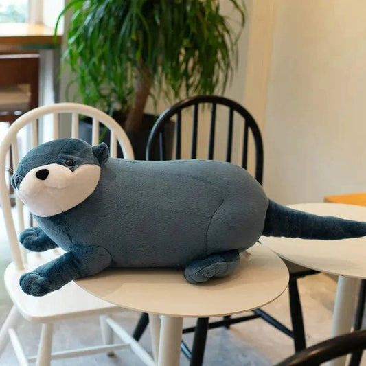 Doudou Loutre Bleu 40 cm