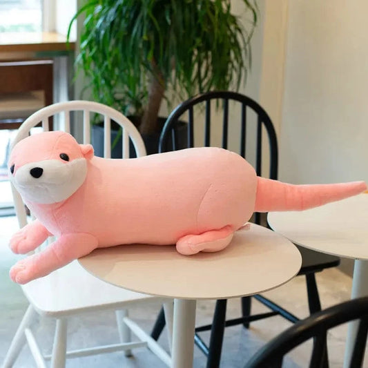 Doudou Loutre Rose 40 cm