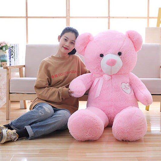 Doudou Nounours Rose