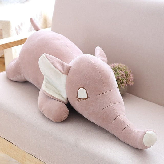 Doudou peluche éléphant pour chambre d'enfant