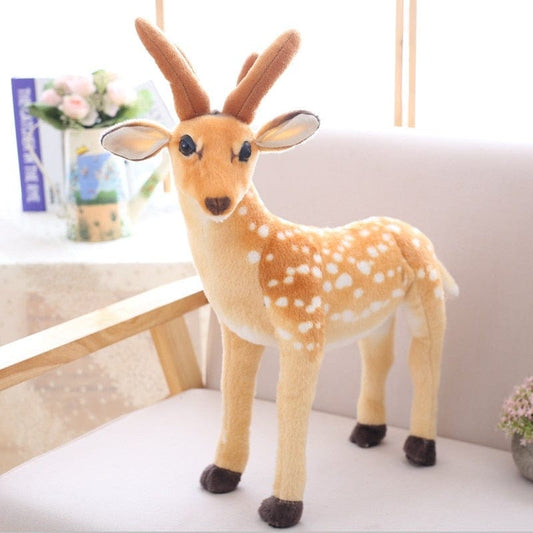 Doudou peluche mignon en forme de cerf XXL