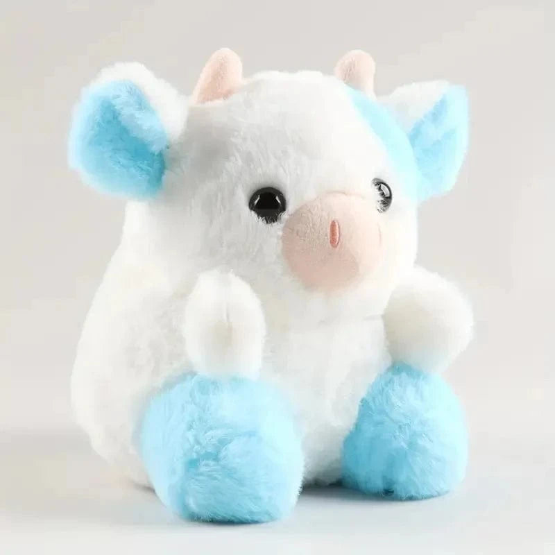 Doudou Vache Bleu