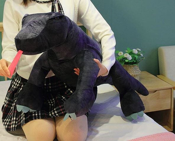Dragon de Komodo domestique en peluche