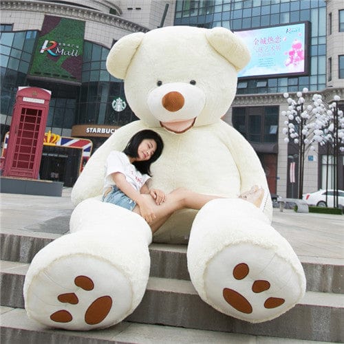 Énorme nounours blanc à aimer