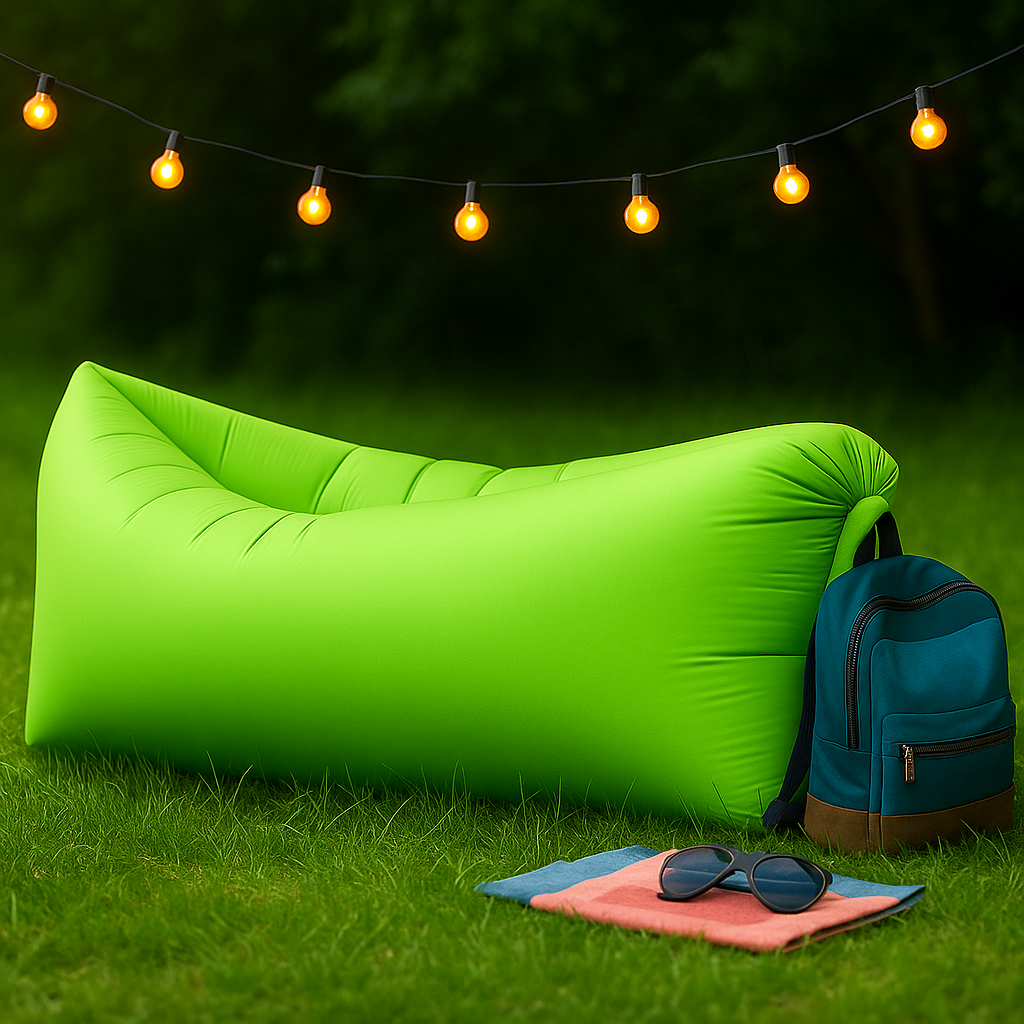 Fauteuil gonflable "Lazy Sofa" – Parfait pour extérieur & intérieur