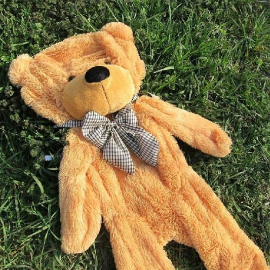 Grand doudou ours brun chambre d'enfant
