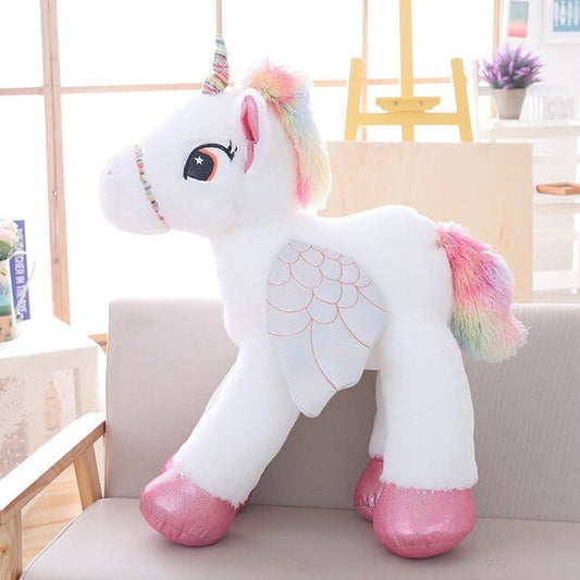 Grande Licorne En Peluche - Lila™ 60 cm
