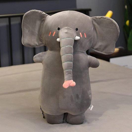 Grande peluche doudou éléphant gris xxl