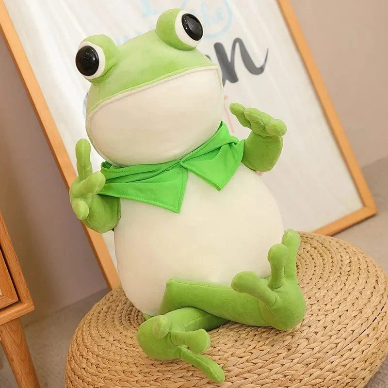 Grande Peluche Grenouille
