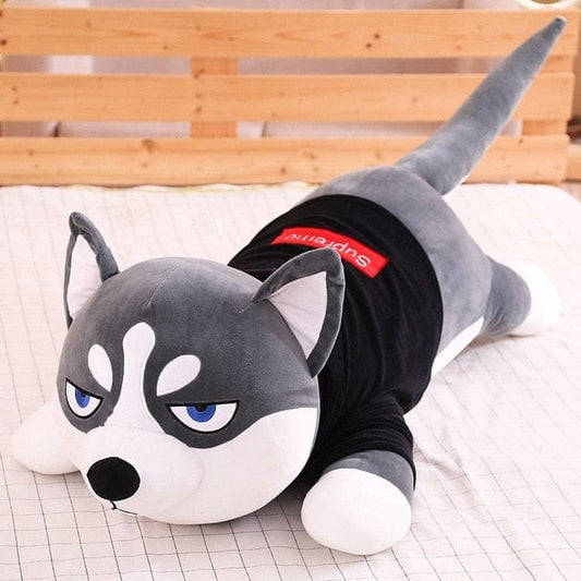 Grande Peluche Loup - Loup des Bois™ 80 cm