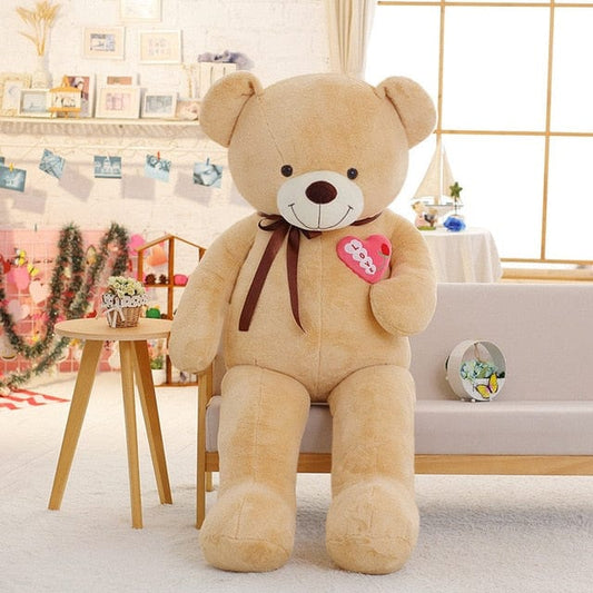 Gros Nounours en Peluche - Teddy l'Ours™ Beige