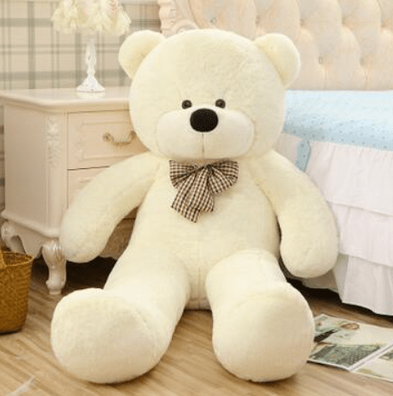 Gros Nounours Géant - HugHue™ 80 cm / Blanc
