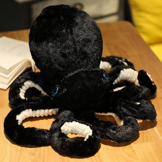 Grosse peluche originale pieuvre réaliste