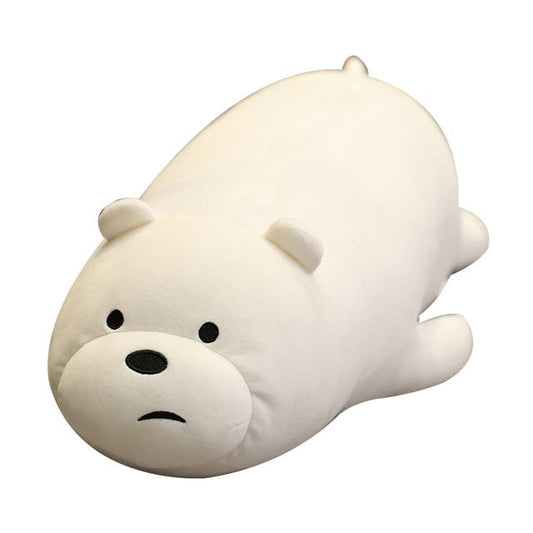 Grosse Peluche Ours Blanc 30 cm
