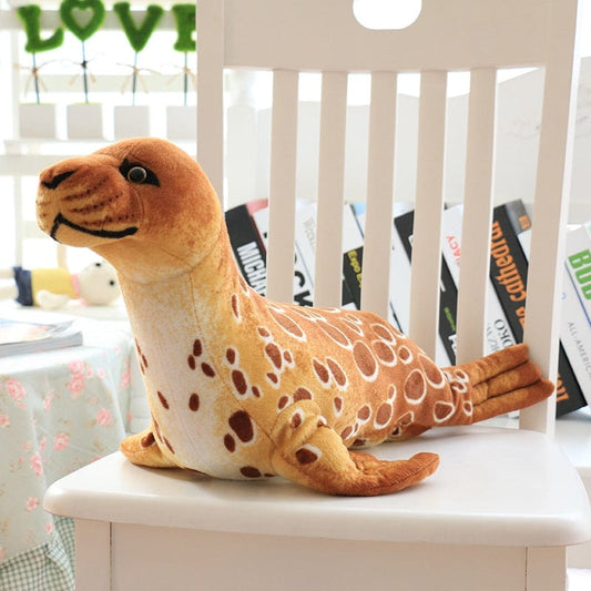 Grosse peluche phoque géante