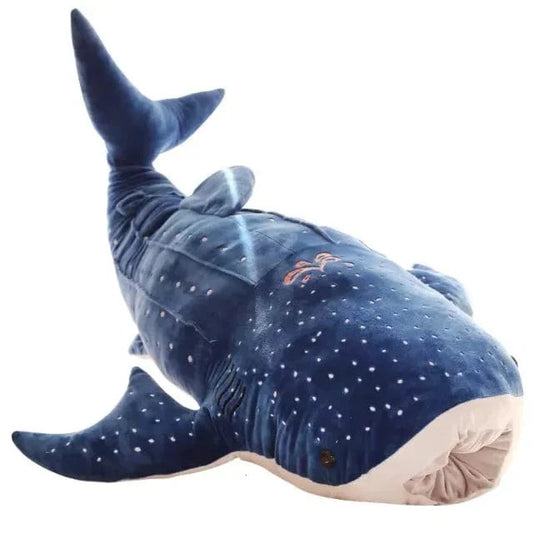 Jouet baleine bleue en peluche géante originale
