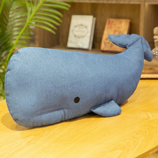 Jouet baleine en forme de coussin géant