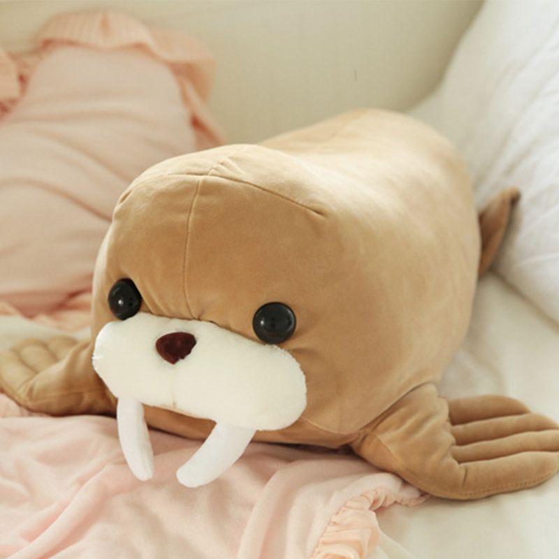 Jouet en peluche morse plein de douceur