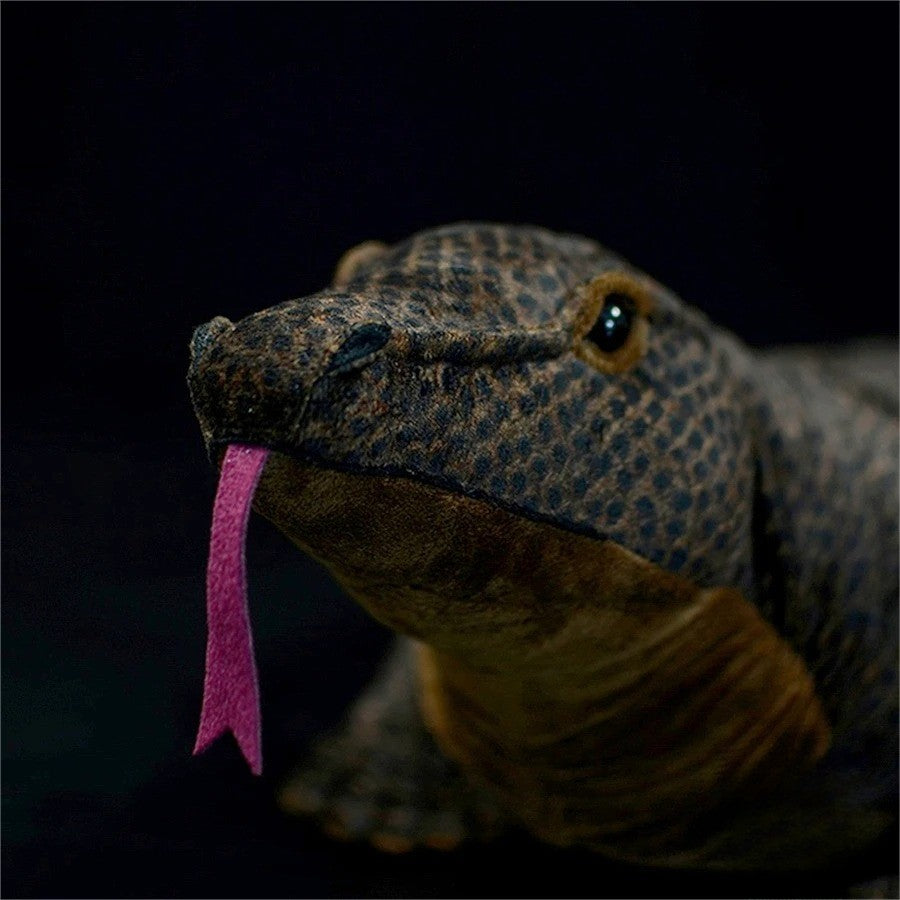 Dragon de Komodo domestique en peluche