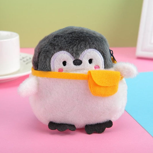 Le beau bébé pingouin - sac en peluche