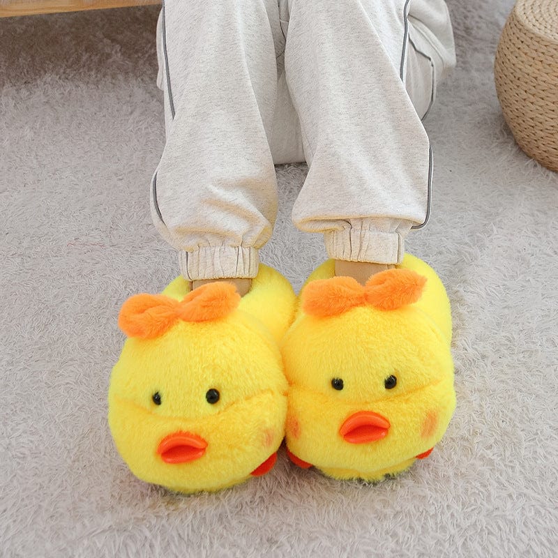 Le chausson « pioupiou » - chausson en peluche