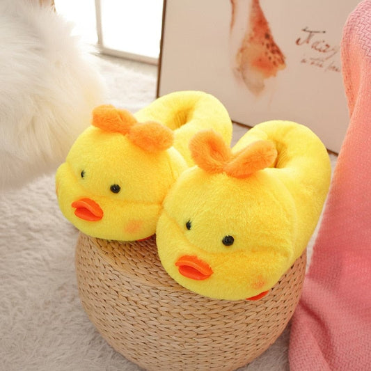 Le chausson « pioupiou » - chausson en peluche