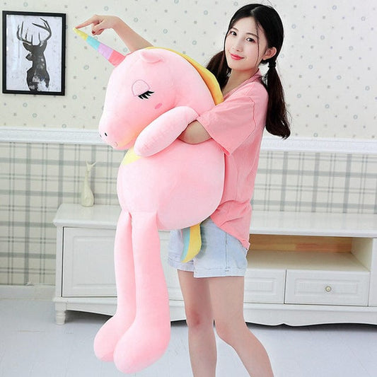 Licorne Géante Rose - Dreamy™ 60 cm